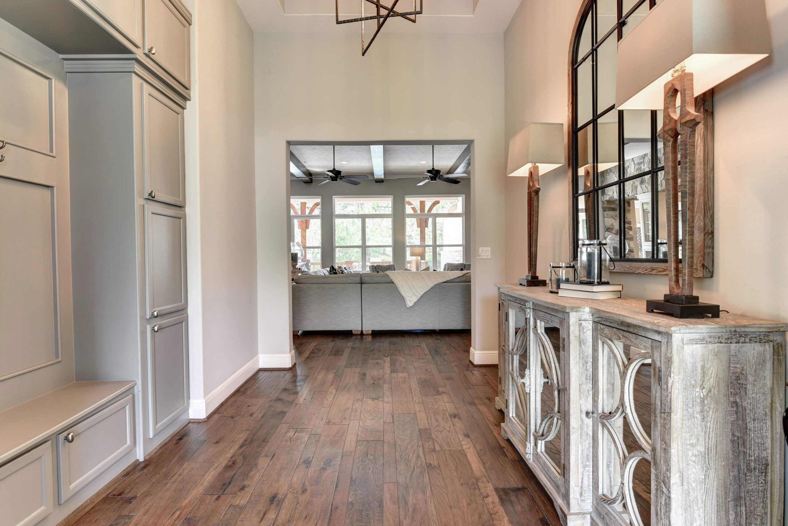 Custom home floor plan