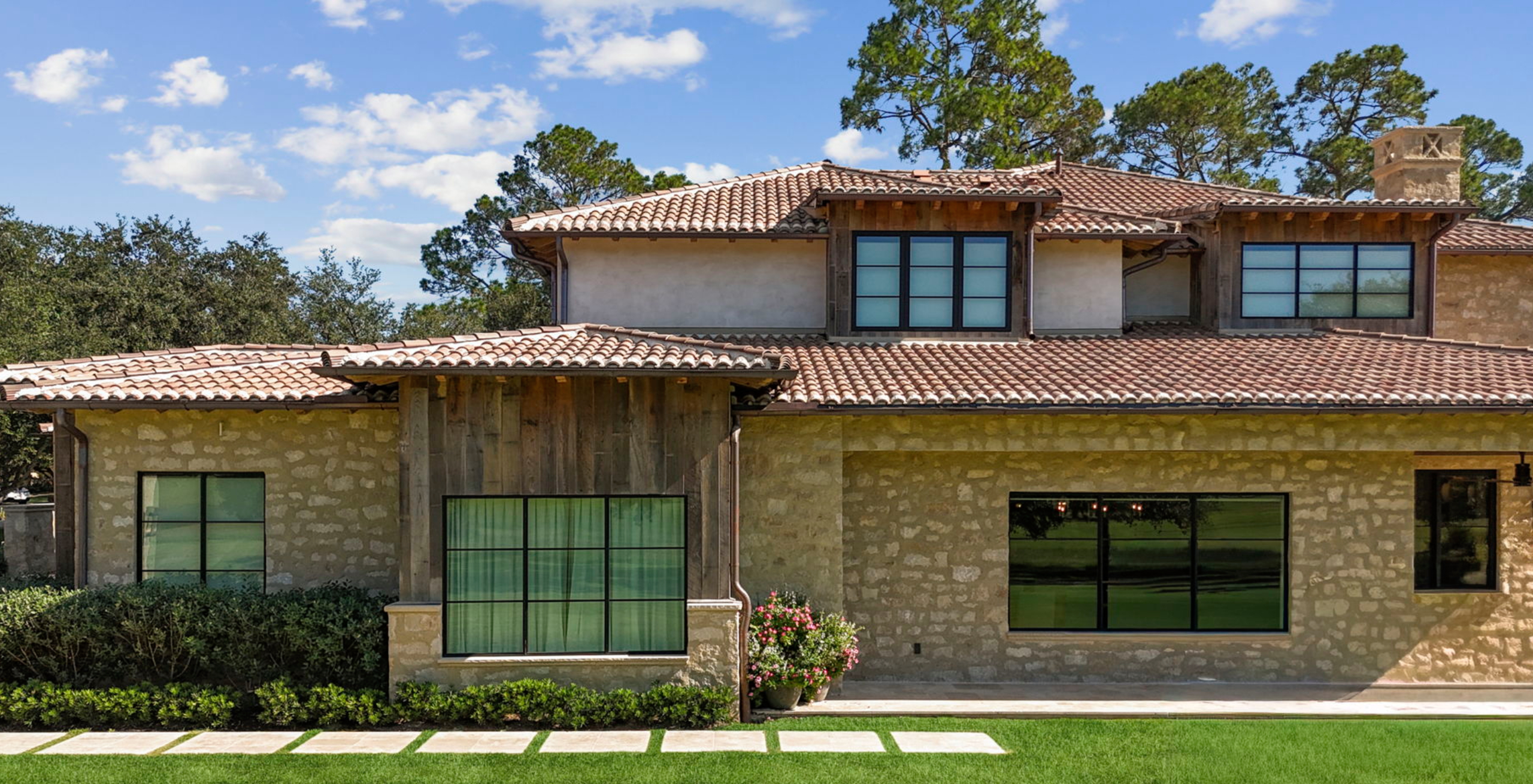 Tuscan Style New Home in Houston Oaks of Waller, Texas