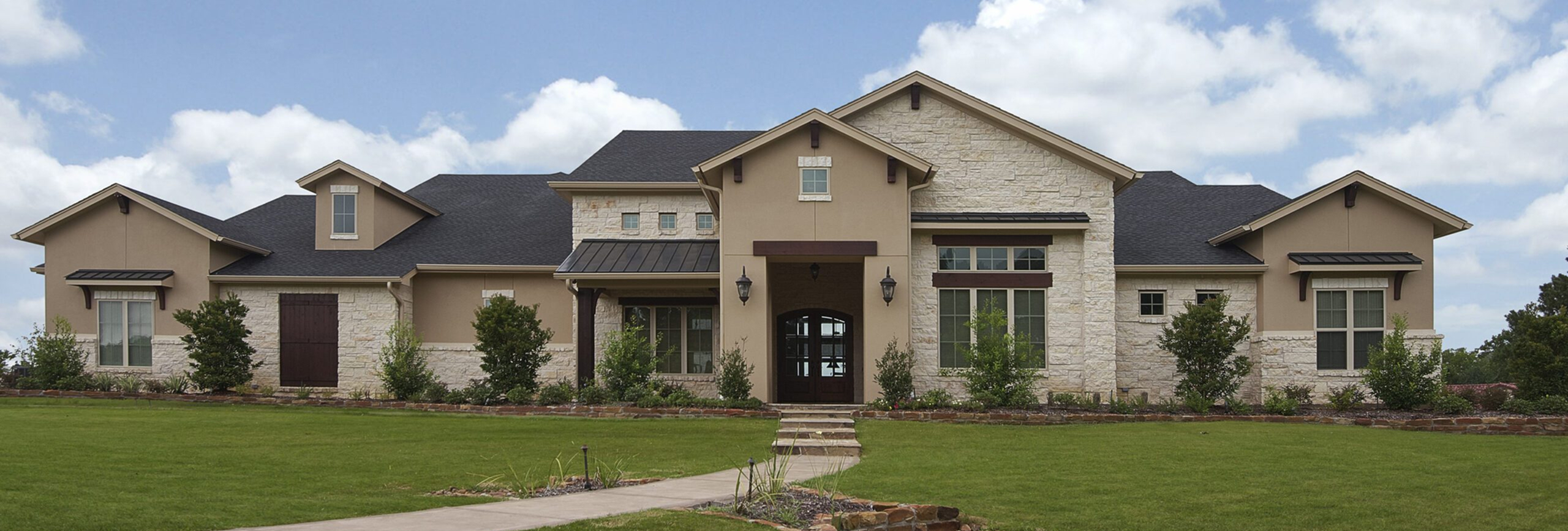 Texas Hill Country Style New Home and Pool in Montgomery, Texas