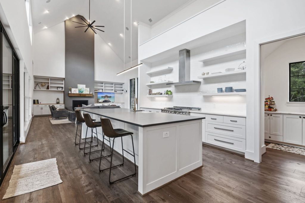 inside of a picklo custom home