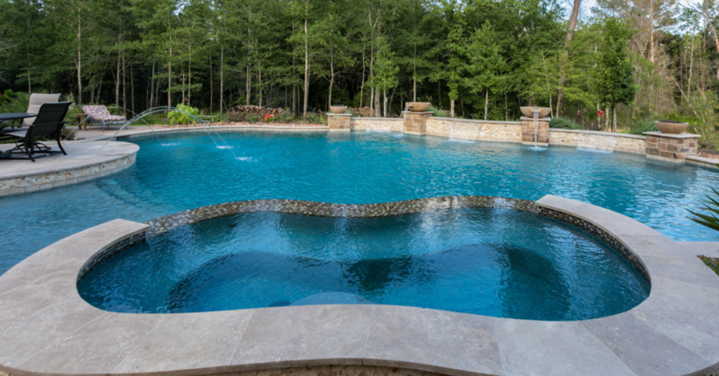 resort style pool