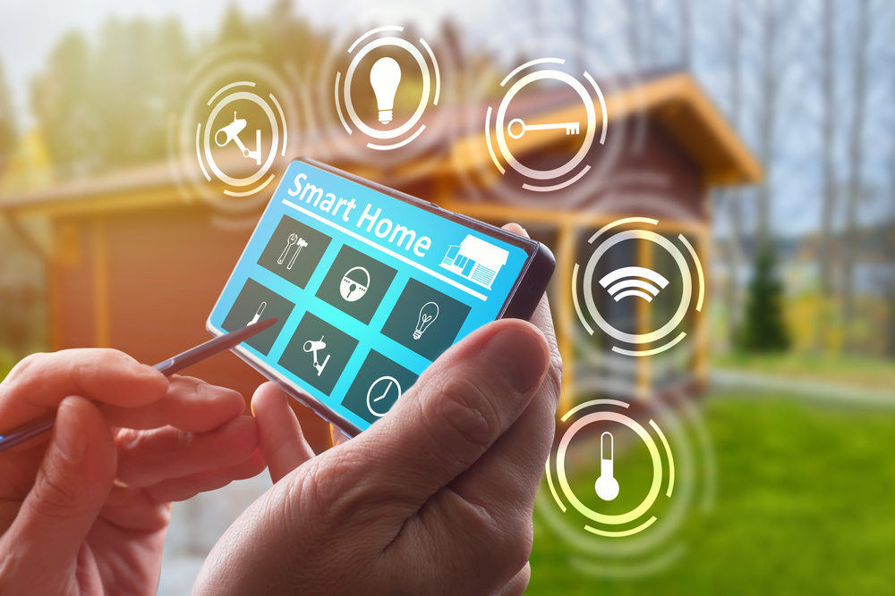 The,Concept,Of,A,Smart,Home.,Manage,Your,Smart,Home
