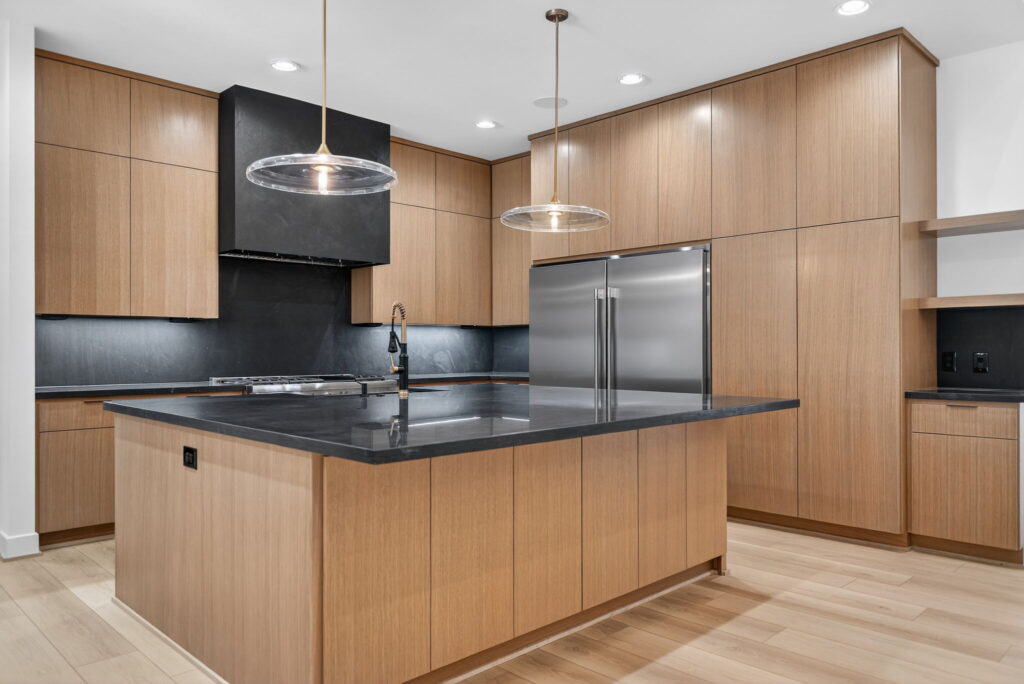 custom kitchen by picklo homes