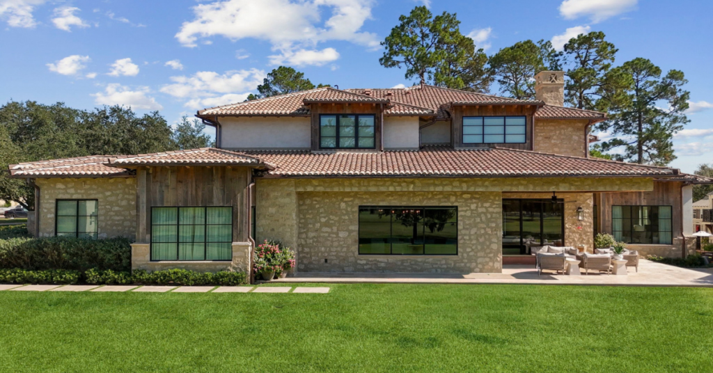 Picklo Homes luxury tuscan style home