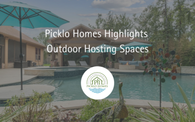 Picklo Homes Highlights Outdoor Hosting Spaces