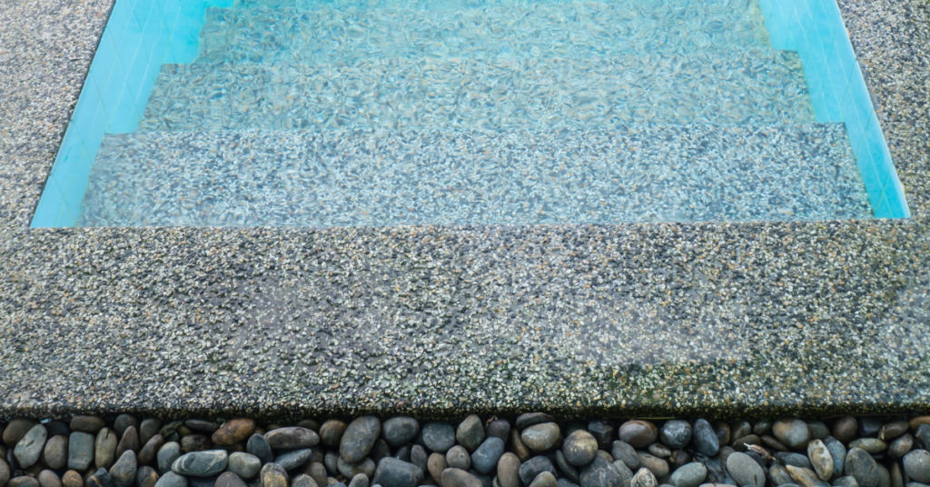 pebble pool finish