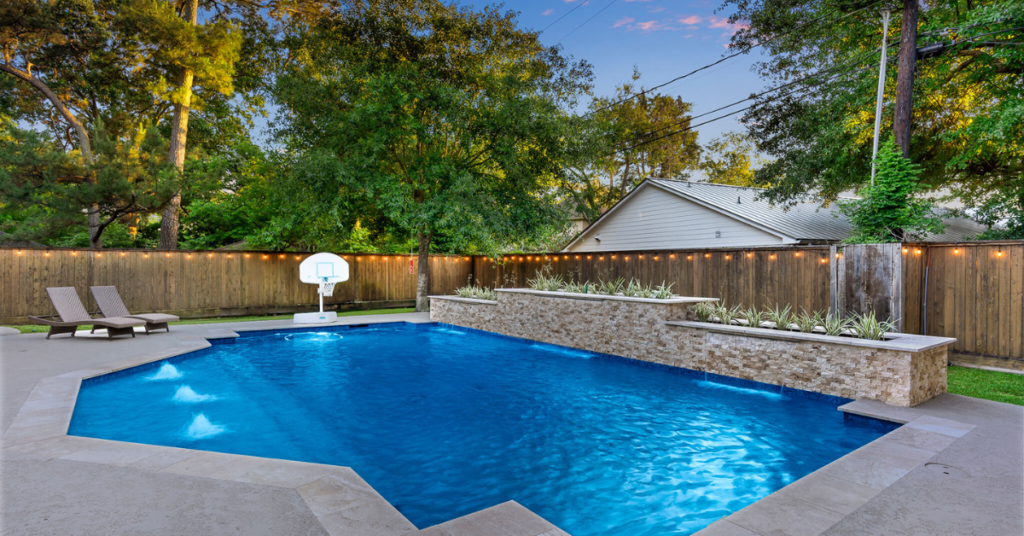 Picklo Homes custom pool